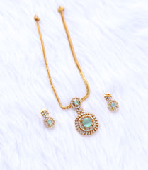 Designer matte finish necklace Tanvi1133
