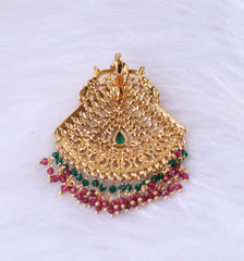 Designer micro plated pendant Tanvi110