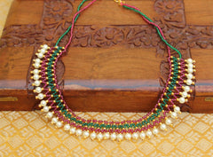 Handmade Beads Necklace T2326
