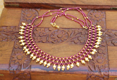 Handmade Beads Necklace T2327