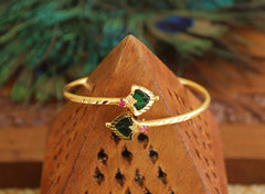 Kerala Style Gold Plated Palakka Kada T2392