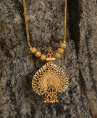 New Gold plated Peacock necklace Tanvi1166