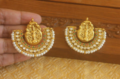 Designer Gold plated Temple earrings Tanvi05