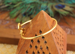 Kerala Style Gold Plated Palakka Kada T2394