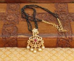 Gold Plated Handmade Beads Necklace T2319