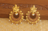 Designer Gold plated Temple earrings Tanvi07