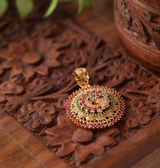 Peacock CZ Pendant Tanvi113