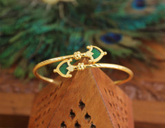 Kerala Style Gold Plated Palakka Kada T2454