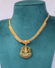 Micro gold plated temple necklace Tanvi1121