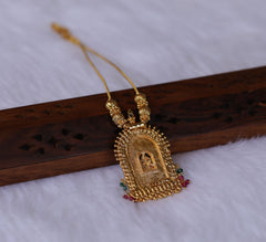 Gold plated temple necklace Tanvi1122