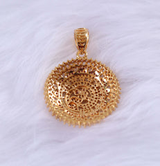Peacock CZ Pendant Tanvi114