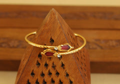 Gold Plated Kerala Style Palakka Kada T2410