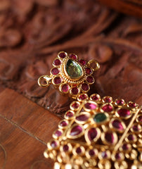 Designer micro plated pendant Tanvi108