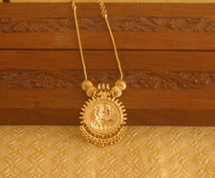 Gold plated temple necklace Tanvi70
