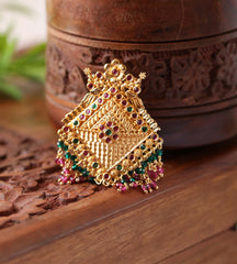 Micro gold plated pendant Tanvi116