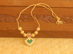 Designer Palakka necklace Tanvi72