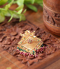 Micro gold plated pendant Tanvi116