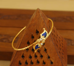 Kerala Style Gold Plated Mango Palakka Kada T2399