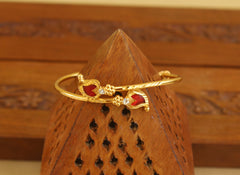 Kerala Style Gold Plated Mango Palakka Kada T2402