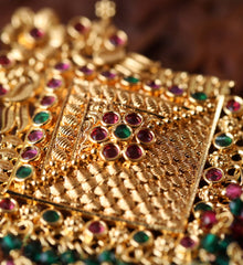 Micro gold plated pendant Tanvi116