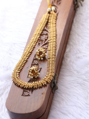 Matte finish long necklace Tanvi1138