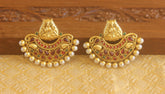 Designer Gold plated Temple earrings Tanvi17