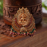 Designer micro plated Temple pendant Tanvi109