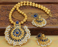 Gold Plated Handmade Necklace Set T2608