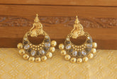 Designer Gold plated Temple earrings Tanvi03