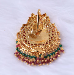 Designer micro plated Temple pendant Tanvi109