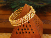Gold Plated Stone Bangles T2943