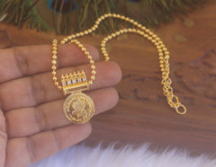 Kasu Lakshmi Kerala Style Necklace T2239