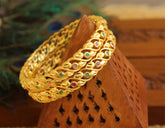 Stylish Gold Plated Bangles T2903