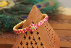 Real Kempu Stone Kada T3083