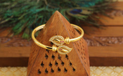 CZ Stone Gold Plated Kada T2970