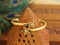 Gold Plated Star Kada T2978