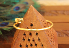 Gold Plated Multi Color Stone Bangle T3089