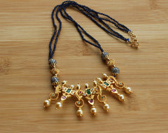 Handmade Peacock Beads Necklace T2332