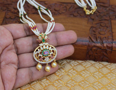 Stylish Stone Handmade Beads Necklace T2276