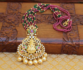 Gold Plated Handmade Beads Necklace T2382