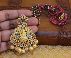 Gold Plated Handmade Beads Necklace T2382