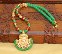 Handmade Temple Beads Necklace T2701