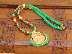 Handmade Temple Beads Necklace T2701