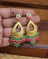 Matte Finish Stylish Earrings T2826