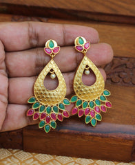 Matte Finish Stylish Earrings T2826