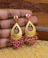 Matte Finish Stylish Earrings T2827