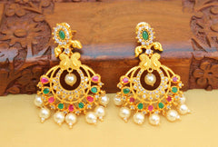 Matte Finish Stylish Earrings T2765