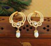 Cold Plated Stone Earrings T2750