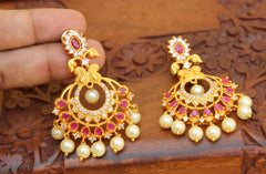 Matte Finish Stylish Earrings T2766