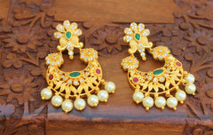 Stylish Matte Finish Earrings T2497